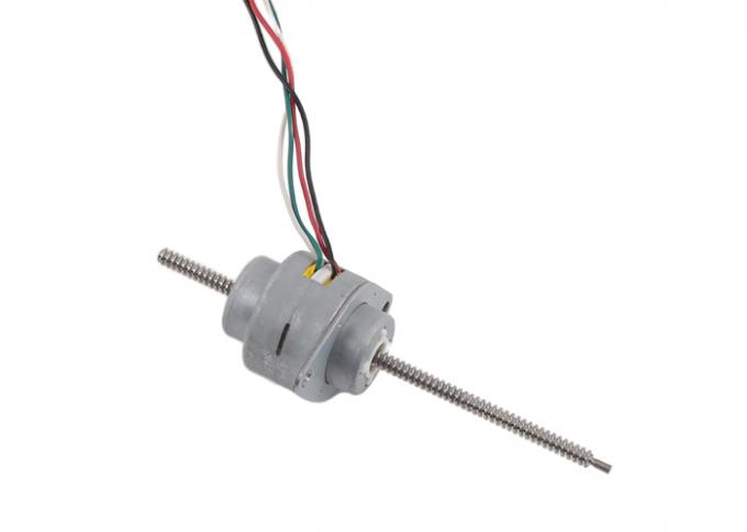 Low Noise Linear Stepper Motor High Thrust 25mm With Through Shaft