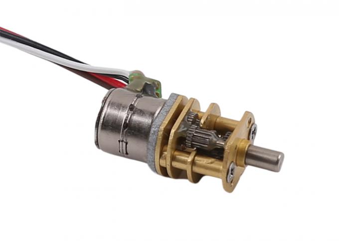 8mm Micro Gearbox Stepper Motor 2 Phase 18 Degree Step Angle Gear ratio ...