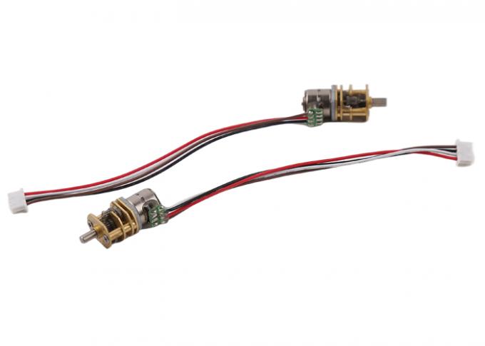 8mm Micro Gearbox Stepper Motor 2 Phase 18 Degree Step Angle Gear ratio ...