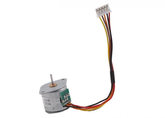 20mm Permanent Magnet Stepper Motor PM 18 ° Stepper Angle 5 Wire 20BY45